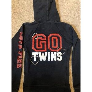 VS Pink Minnesota Twins Bling Hoodie